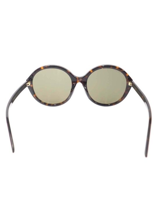 Gucci Round Frame Sunglasses Eyewear Brown main image 6